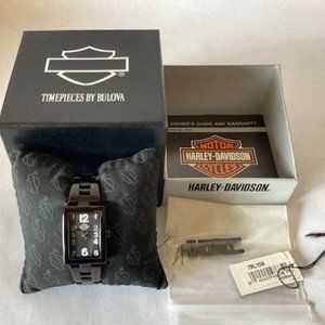 BULOVA - HARLEY DAVISON BULOVA - Women's Black Watch 78R100